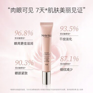 美素玫瑰膠原充盈套裝禮盒抗皺細紋緊致補水保濕護膚品禮物送女友老婆 美素小玫瑰蜜養(yǎng)淡紋眼霜18g