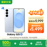三星S25 512GB國(guó)家補(bǔ)貼 超擬人AI助理 驍龍8至尊版 AI拍照 翻譯手機(jī) 游戲手機(jī) 冷川藍(lán)