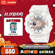 卡西歐（CASIO）手表女BABY-G個(gè)性運動(dòng)學(xué)生電子日韓表送女友禮物BA-110XRG-7A