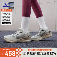 美津濃（MIZUNO）進(jìn)階厚底緩震跑步鞋ASTRO PLUS II 07/蘭灰色/氣氛紅/深藍(lán)   43