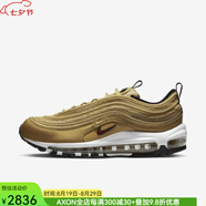 耐克（NIKE）男鞋跑鞋運(yùn)動(dòng)鞋Air Max輕盈緩震 透氣舒適 柔軟抓地耐穿FJ4549 Gold/Black/White/Varsity  W10.5/M9