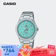 卡西歐（CASIO）【京東奧萊】手表男商務(wù)EDIFICE防水鋼帶非機(jī)械石英學(xué)生男士腕表 EFR-S108D-2B