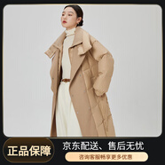 艾萊依巴黎時(shí)裝周老錢(qián)風(fēng)中長(cháng)裙 橡木駝 S 155/80A