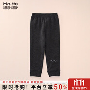 瑁恩·瑁愛(ài)斷碼特價(jià)金鉆絨雙層打底褲秋冬兒童加絨加厚保暖褲火山巖 奔跑吧小兔(深花灰) 90 建議身高80cm左右