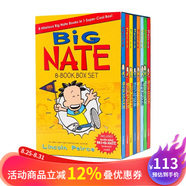 英文原版 大內特1-8冊盒裝Big Nate 8-book Box Set 我們班有個(gè)搗蛋王 漫畫(huà)搞笑故事集 兒童章節橋梁書(shū) 小屁孩日記作者推薦