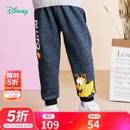 迪士尼寶寶（Disney Baby）迪士尼童裝兒童長褲迪士尼寶寶系列休閑褲 深藍K1180 3歲/身高100cm