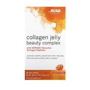 諾奧美國 Foods Solutions膠原蛋白果凍美容復合物10條果凍條 甜橙味