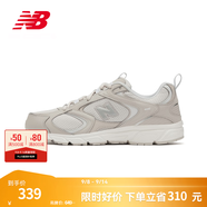 NEW BALANCE 官方男鞋女鞋408系列復(fù)古時(shí)尚透氣網(wǎng)面休閑鞋老爹鞋 米色 ML408D 38 (腳長23.5cm)