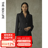 THE SEA LIFE歐海一生 秋冬氣質優(yōu)雅西裝裙翻領設計別致B2138 苜?；?S