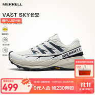 邁樂(lè)（Merrell）運(yùn)動(dòng)戶(hù)外越野跑鞋VAST SKY長(zhǎng)空男女款防滑耐磨輕量跑山鞋越野鞋 MR2325101-04白黑 36
