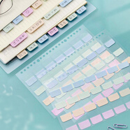 譽(yù)禾活頁(yè)索引貼標簽貼紙分類(lèi)便利貼書(shū)簽貼 4252-A5中號