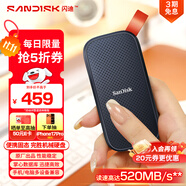 閃迪（SanDisk）480GB Type-c USB3.2移動固態(tài)硬盤（PSSD）E30高速 移動SSD 讀速520MB/s 兼容手機筆記本電腦