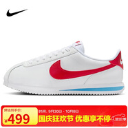 耐克NIKE女子運動(dòng)休閑鞋阿甘復古CORTEZ新年紅運動(dòng)鞋DN1791-108白39