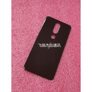 之宋適用諾基亞X6Nokia61plus71后蓋TA10991103玻璃外殼背蓋 x6黑色后蓋