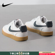 耐克（NIKE）男鞋板鞋 2025新款夏季時(shí)尚運(yùn)動(dòng)鞋舒適耐磨低幫運(yùn)動(dòng)休閑鞋滑板鞋 COURT VISION/塵光子色 44