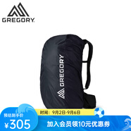 GREGORYGregory格里高利PRO RAINCOVER戶外背包防水防塵防雨罩 30L-曜石黑