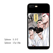 OLOEYiphone7蘋果6s手機殼6plus硅膠全包軟殼5s潮男女款浮雕8X灌籃掛繩 5.5寸i7plus壞孩子駕到