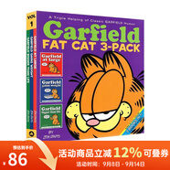 加菲貓英文原版漫畫(huà) 合集 故事三合一 Garfield Fat Cat 3 Pack 經(jīng)典趣味幽默漫畫(huà) 兒童圖畫(huà)故事書(shū) Jim Davis進(jìn)口原版書(shū)籍 綠山墻 預售 加菲貓漫畫(huà) 三合一 1