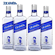 江小白白酒40度銀蓋清香型純糧食高粱酒 40度 500mL 4瓶 4瓶裝