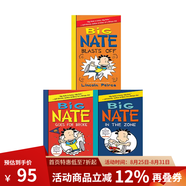 預售 Big Nate 英文原版 我們班有個(gè)搗蛋王系列 3冊大內特冒險記 青少年課外閱讀 兒童爆笑漫畫(huà)章節書(shū) 綠山墻