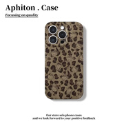 小莓介豹紋KT頭像蘋(píng)果手機殼適用iPhone1716VIVOs30一加13T小米15華為mate70P80榮耀400magic7OPPOreno14 菲林硬殼-豹紋KT頭像 紅米Turbo4