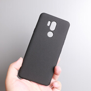 膜鹿堂適用LG G8X ThinQ/V50S手機(jī)殼Velvet/G9磨砂防滑防汗G7軟硅膠套G6 LG G7黑色 磨砂軟殼 LG其他型號