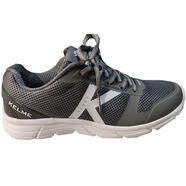 卡爾美KELME卡爾美運動(dòng)鞋男女輕便透氣跑步鞋情侶運動(dòng)舒適休閑鞋8 深灰色男款6871100 42