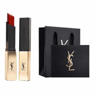 YSL品質(zhì)推薦七夕情人節(jié)送情人女友老婆禮物汗蒸袋家用汗蒸箱蘭 圣羅蘭小金條口紅#12玫瑰豆沙
