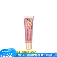 維多利亞的秘密（Victoria's Secret）風(fēng)味光澤唇彩唇釉高光澤易上色迷人色彩便攜提亮膚色 Strawberry Fizz 13g