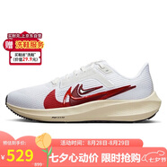 耐克NIKE女跑步鞋飛馬40PEGASUS 40新年紅運(yùn)動(dòng)鞋F(xiàn)B7703-100白紅36