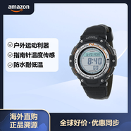 卡西歐（CASIO）卡西歐日韓男表 數(shù)字腕表手表 綠色織物表帶200米防水SGW100B-3V