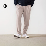 匡威（Converse）官方 秋冬新品男簡約星箭插扣腰帶直筒褲長褲MCJ130 MCJ130-X9V S (165/74A)