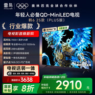 TCL雷鳥(niǎo) 【固定掛架送裝一體】鶴6 25款（PLUS版） 65英寸QD-MiniLED國家補貼電視機65S595C-A