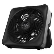 Vornado 型號 80X 高速箱式風(fēng)扇帶支架,數字顯示,可拆卸格柵,變速控制,1-12 小時(shí)定時(shí)器,冷灰色