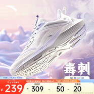 安踏毒刺丨跑步鞋女跳繩夏季透氣舒適減震軟底運(yùn)動(dòng)鞋慢跑鞋休閑女鞋