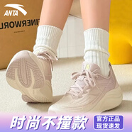 安踏毒刺6代跑步鞋女緩震回彈運(yùn)動(dòng)鞋秋季密網(wǎng)透氣專業(yè)防滑體測(cè)慢跑鞋 【葉子6代】魚肚白/藕灰 39 【官方正品-假一賠十】