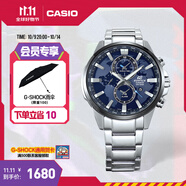 卡西歐（CASIO）EDIFICE EFR-303系列男士手表 時尚防水休閑商務(wù)男士手表 EFR-303DB-2AVUPR商務(wù)