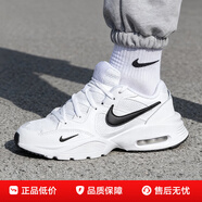 耐克（NIKE）官方 艦店男鞋冬季新款AIR MAX氣墊運動(dòng)鞋緩震耐磨輕便休閑跑步鞋 CJ1670 白/黑-白 42.5