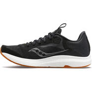 索康尼（SAUCONY）女士跑步鞋緩震性能回彈支撐耐磨外底舒適貼合網(wǎng)面鞋面厚底設(shè)計(jì) Black/Gum 38