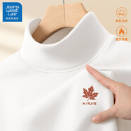 JEANSWEST LIFE真維斯男士?jì)却畲虻咨?025新款高領(lǐng)雙面絨上衣男德絨保暖打底衫男