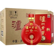 瀘州老窖股份公司 濃香型白酒 瀘州老窖八年窖頭曲 52度 500mL 6瓶 原箱 酒莊紅八1號 