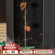 安爾雅北歐鐵藝落地衣架店大理石衣服架臥室置物現(xiàn)代掛衣架經(jīng)典樹杈款