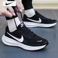 耐克（NIKE）官方艦店跑步鞋男鞋 2025秋季新款運(yùn)動(dòng)鞋網(wǎng)面透氣減震慢跑鞋 【革命8-黑白】【新上市】 39 (245mm)