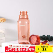 樂(lè )扣樂(lè )扣（LOCK&LOCK）夏季運動(dòng)水杯簡(jiǎn)約塑料杯戶(hù)外便攜水壺男女學(xué)生杯子粉色350ML