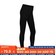 迪卡儂（DECATHLON）兒童緊身衣保暖訓練服兒童運動透氣速干衣秋長袖內衣KIL 緊身褲 - 經典黑 - 內加薄絨 170 （14-15歲 161-172）