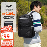 高爾夫（GOLF）雙肩包男女可折疊出差便捷電腦背包15英寸輕便戶(hù)外旅行包出游書(shū)包