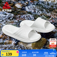 匹克態(tài)極拖鞋男鞋夏季外穿運(yùn)動(dòng)拖鞋籃球防滑涼拖女款戶外沙灘鞋涉水鞋 【男款】純色-煙灰 40