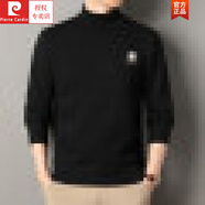 皮爾卡丹（pierre cardin）韓國絨高領(lǐng)加厚毛衣秋冬季一體絨保暖毛線(xiàn)針織衫-P33元針織 7189米色 XL 165