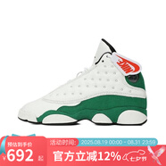 NIKE耐克女鞋Air Jordan 13 AJ13白綠 中幫復(fù)古籃球鞋HQ0780-103 HQ0780-103 35.5