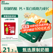 英氏（Engnice）寶寶零食嬰幼兒原味小口奶酪塊兒童零食添加益生元高鈣營養(yǎng)18g